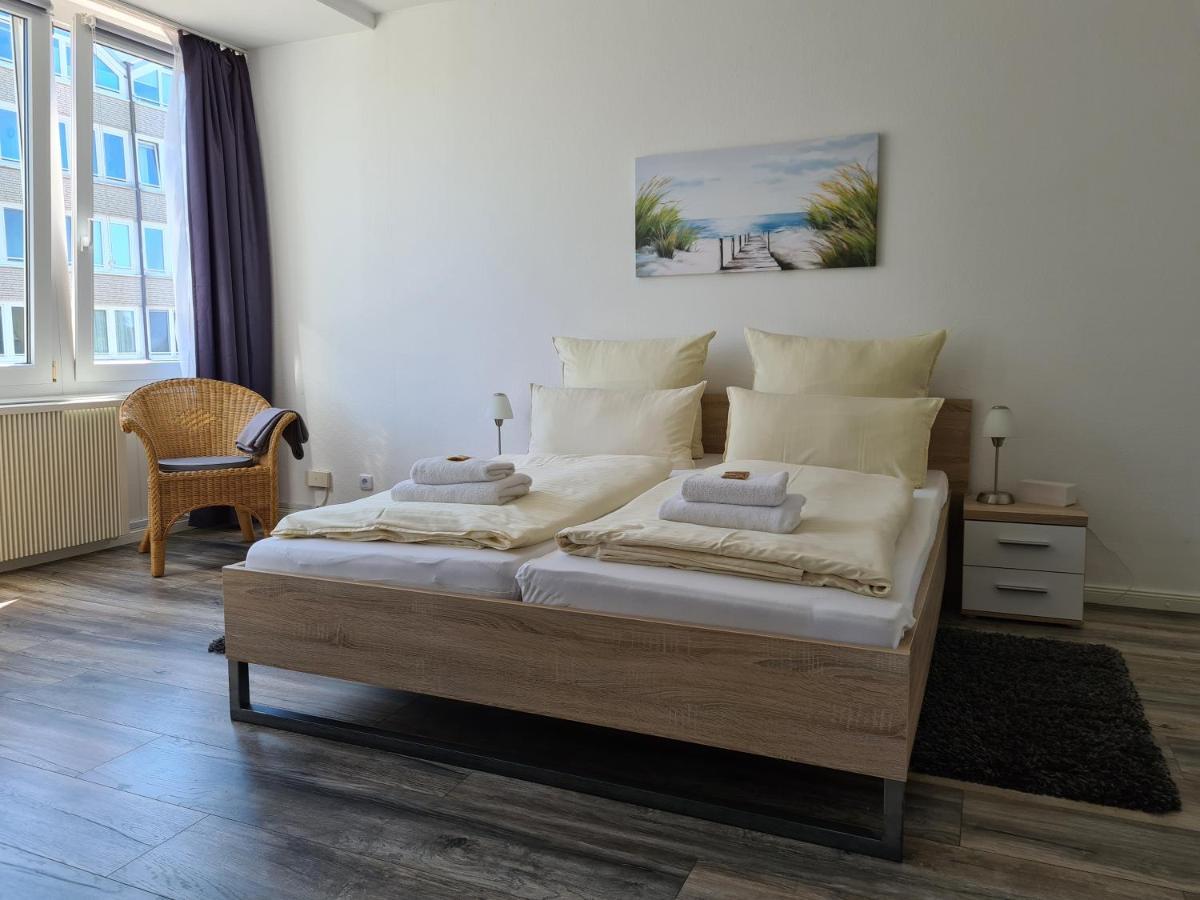 Ferienwohnung Lütt Moor Nordstrand Exterior foto