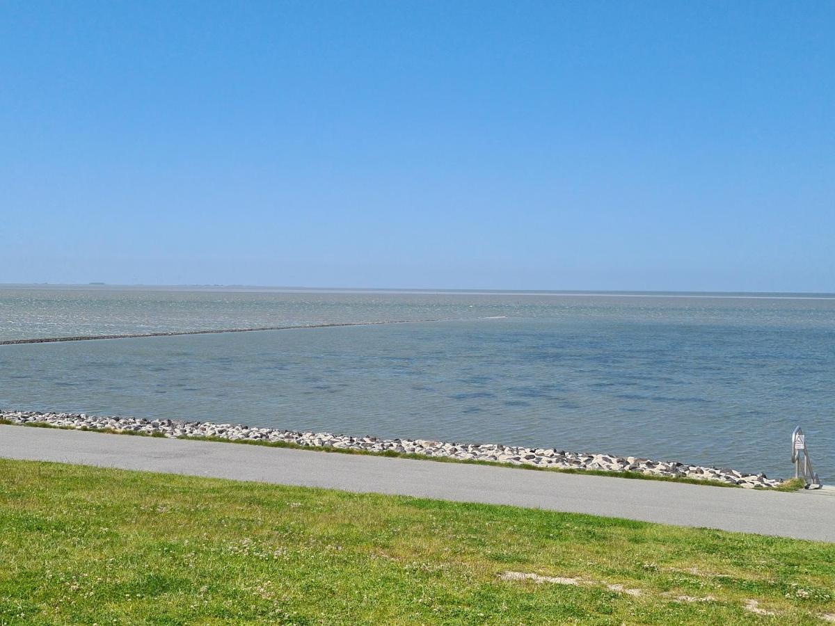 Ferienwohnung Lütt Moor Nordstrand Exterior foto